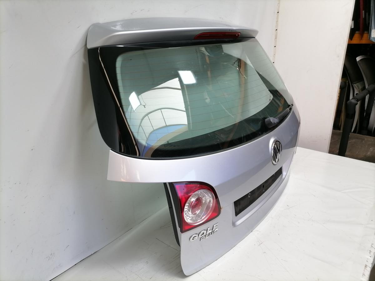VW Golf Plus 2 original Heckklappe mit Heckscheibe LA7W Reflexsilber Bj.2009